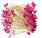 Cocktailspieße Cocktail Sticks 12cm Fingerfood Spieße Zahnstocher Flamingo Cocktail-Picks für Bar, Fasching Party und Geburtstag Party Obstspieß Cocktail Deko 100 Stück