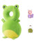 Bambebe Baby Kopfschutz Kissen Infant Sicherheit Pads Rückenprotektor Baby Sicherheit Baby Rucksack Kleinkinder Kopfstützen-Rückenschutzkissen(Frosch)