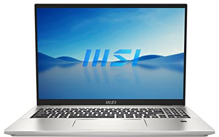 MSI Prestige 16 EVO 16 QHD+ 165Hz Laptop: Intel Core i7-13700H, Intel Iris Xe, 32GB DDR5, 1TB NVMe SSD, Thunderbolt 4, HDMI, MicroSD Card Reader, Win 11 Pro: Urban Silver A13M-406US