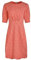 Weird Fish Cassandra Organic Cotton Jersey Swing Dress Crimson Size 14