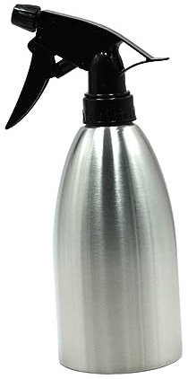 VINTORKY Edelstahl Sprühflasche Für Speiseöl Und Essig Lebensmittelecht Sprühkopf Mit Dosierkontrolle Hitzebeständig rutschfest Für Grillen Backen Salate Und Familienküche