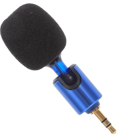 KAILIKETIY Mini Portable Microphone for Phone and Camera Tiny Mics Noise Reduction for Live Streaming Video Recording and Karaoke Singing
