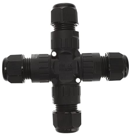 KOMBIUDA IP68 Waterproof Cable Gland Connector Heavy Duty Waterproof Joint for Outdoor Use Suitable for Electrical Projects and Cable Protection