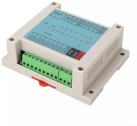 ComfyHarbor RX03T Sistema de control PLC módulo temporizador secuencial DC 12V-24V Controlador de automatización industrial para equipos de fabricación