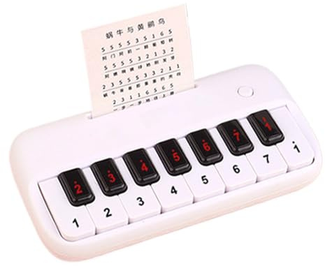 Piano Pocket – Miniaturen mit 15 Klaviertasten | Lerntastatur für Anfänger, Musikspielzeug für Kinder im Alter von 3-6 Jahren für frühes Lernen