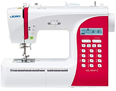 JUKI Nähmaschine HZL-80 Rot Metall