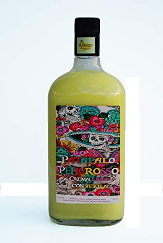 Patapalo Peligroso Cremas con Tequila Platano - Botella 1L