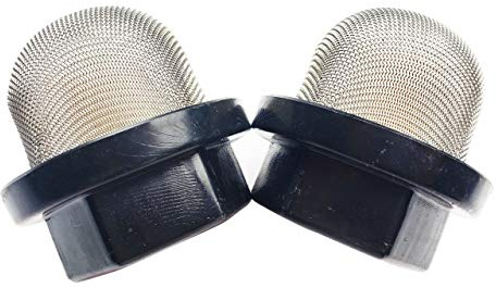 2 PCS - Titan/Wagner/Spraytech Inlet Strainer Screen (Suction Strainer) - 1-5/16 Inch Thread - 30 Mesh - 710-191 or 710191