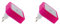 Othmro Plug-in Night Light Bathroom Shaver Light, LED Bed Lights with Auto Dusk-to-Dawn Sensor for Bedroom Kitchen Hallway Red Lights 2Pcs