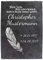 wandmotiv24 Schiefertafel Trauer, Gedenktafel Verstorbene Hochformat 20x30cm, Personalisiert Name + Datum, Spruch + Bildmotiv Feder, Digitaldruck, Witterungsbeständig, Naturprodukt