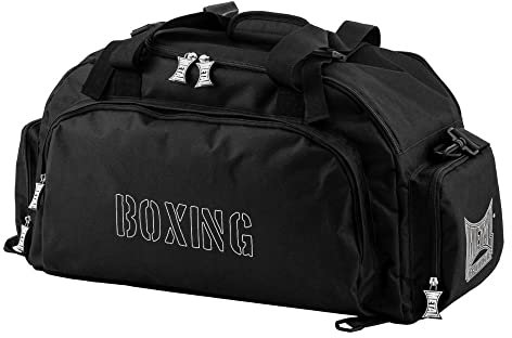METAL BOXE Sac A DOS Boxing - Sac à DOS Avec Bretelles ou Sac Classique Avec poignées et bandoulière. Noir FR: Taille Unique (Taille Fabricant: Taille Unique)