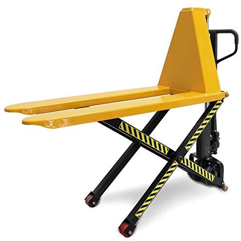 Scherenhubwagen 1,5 t Tragkraft, 810 mm Hubhöhe Hubhöhe manuell Stapler Handstapler 1500 kg