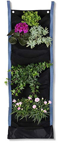 your GEAR Grow Bag Wall Pflanzenwand mit 7 oder 36 Taschen Vlies Pflanzbeutel Filz Pflanzwand vertikaler Garten Wandbepflanzung Pflanzsack Pflanztasche