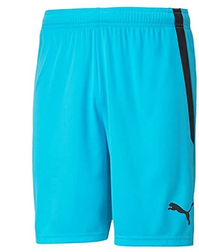 PUMA Teamliga Shorts Boardshorts, Blue Atoll Black, XXL
