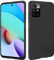 HSP Hülle für Xiaomi Redmi 10 [Staubabweisend] Handyhülle | Premium TPU Silikon Case Schutzhülle | Kratzfest Stoßfest Fallschutz | Kameraschutz Displayschutz | Passgenau Dünn Matt | Schwarz