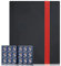 FOME Sammelkarten Album Binder - 9 Taschen 30 Blatt Bandverschluss - Platz für bis zu 540 Baseball, Fußball oder Spielkarten