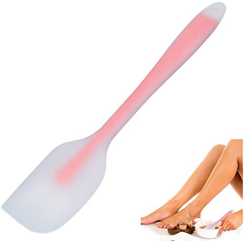 Espátulas de Cera Antideslizantes, Espátulas de Cera Antiadherentes, Aplicador de Cera para Depilación Y Piel Suave, Máscara de Crema Facial, Aplicador de Espátula para el Cuidado de la Piel, Spa Y Us