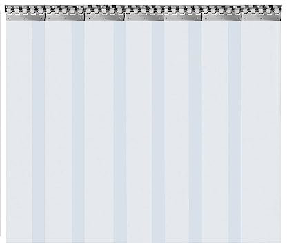 PVC Streifenvorhang Lamellenvorhang für Industrie,Pferdestall, Kuhstall, 7Stk PVC Streifenvorhänge, 2 x 1.05M