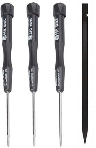 Fixinus 3-Piece Phillips Screwdriver Set with Ntistatic Nylon Spudger, Contains PH0, PH00, PH000, Ideal for Laptop, PC Repair