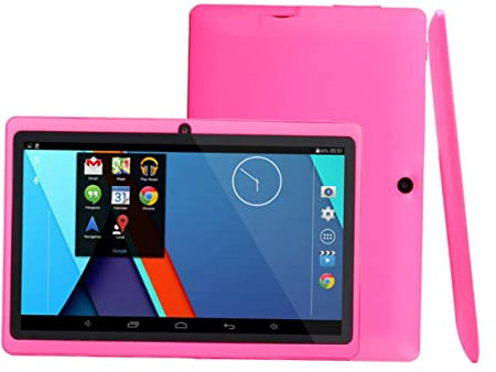 SOLUSTRE 512m Tablette Éducative pour Garçon Fille Mo Go avec Prise EU Apprentissage Jeu Histoires Musique Rose