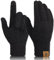 heekpek Handschuhe Strick Damen Touchscreen Handschuhe Winter Warm Fingerhandschuhe Winterhandschuhe Strickhandschuhe, Schwarz