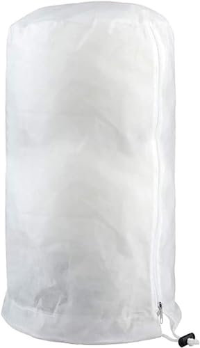 EKKJNQ Winterschutz für Pflanzen,Pflanzenschutzsack, Frostschutz für große atmungsaktiv, wiederverwendbar, Winterpflanzenschutzsack, (80x100cm)