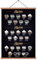 ZDFDC Kaffee Poster,Coffee Menu,Küchen Deko mit Anleitung und Namen von 26 Kaffee Arten, Wandbilder auf Leinwand in A2-Größe mit Teakholz-Holzposterleiste und Magnetbefestigung 60X40cm