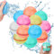 Lot de 12 ballons à eau réutilisables en silicone magnétiques à remplissage rapide et auto-scellants, jouets d'été pour la plage, la piscine, les jeux amusants pour enfants et adultes (12)