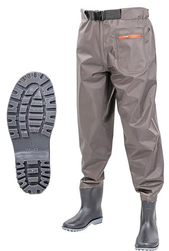 Pantaloni Da Pescatore In Vita, Waders Pesca, Stivali Da Pesca Impermeabili All'Aperto Con Stivali, Scarpe Da Pesca Per Uomo E Donna, Per Pesca A Mosca, Caccia Alle Anatre, Kayak,B-47