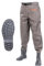 Pantaloni Da Pescatore In Vita, Waders Pesca, Stivali Da Pesca Impermeabili All'Aperto Con Stivali, Scarpe Da Pesca Per Uomo E Donna, Per Pesca A Mosca, Caccia Alle Anatre, Kayak,B-47