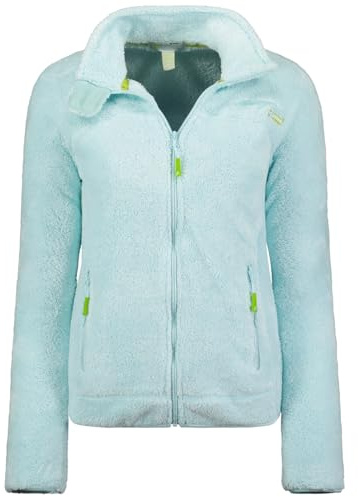 Geographical Norway Damen Fleecejacke Warm & Bequem mit Stehkragen | Weiche Übergangsjacke, Outdoor und Freizeit, wärmend, pflegeleicht, ideal für Herbst und Frühling, bans production