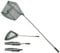 Telescopic Folding Fishing Landing Net,1.9m Stainless Steel Pole,Collapsible Extensible Long Handle,Triangular Net,For Bird Fish Catch,Aquarium,Ponds Floating Objects