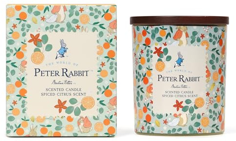 Peter Rabbit Glass Candle – Spiced Citrus Scent – 213G (1-Wick) – PR001PCV001O