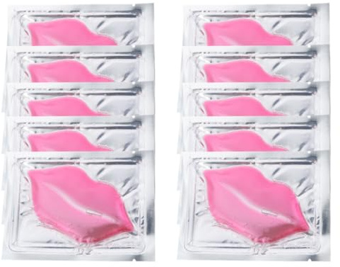 Mascarilla Labial de Colágeno 15 Piezas Hidratante y Nutritiva para Labios | Uso Diario, Efecto Suavizante y Refrescante, Almohadillas Rosas para Piel de Labios, Formato Práctico