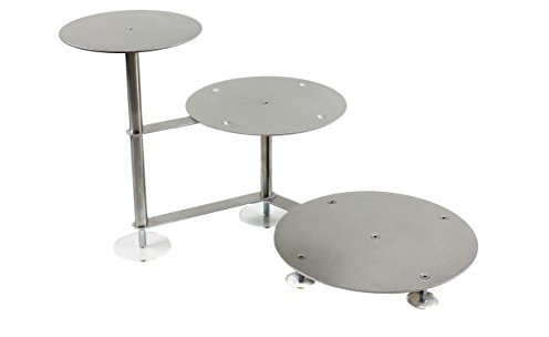 Tortenständer Rund Tortenetagere Aluminium Treppe Ø 20 26 32 cm Etagere Hochzeit 3 Etagen