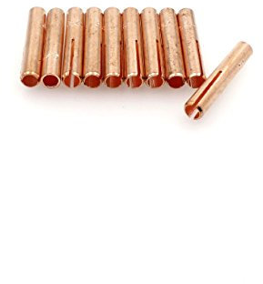 10 x Spannhülse 3,2 mm - 13N24 WIG/TIG 9,20,25