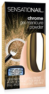SensatioNail Chrome Powders, Gold