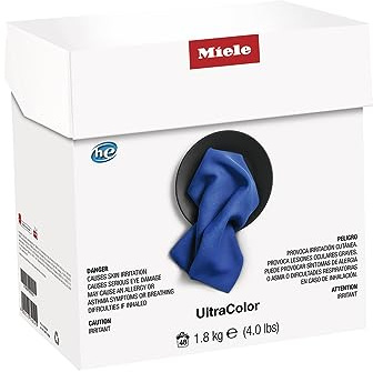 Miele WA UC 1803 P UltraColor Powder Laundry Detergent for Color and Black Clothes Garments (Package May Vary), 2 Pack