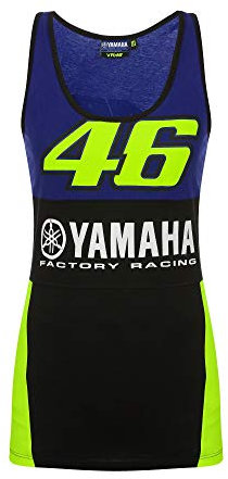 Valentino Rossi Muskelshirt Yamaha VR46,Frau,S,Blau
