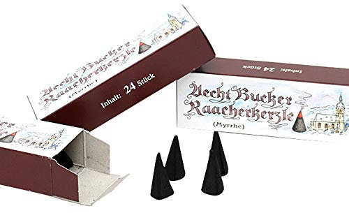 Bucker Räucherkerzen Echt (3x15x15cm) Myrrhe 12 x 27 x 43 cm