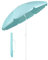 Sekey® Parasol Ø 160 cm inclinable pour Patio Jardin Balcon Piscine Plage Rond Sunscreen UV20+ Bleu clair