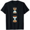 Sanduhr Comic Zeit Uhr Zeitreise Uhrwerk Countdown Geschenk T-Shirt