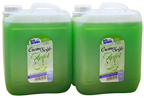 Perladin Cremeseife Grüner Apfel 2x5 Liter