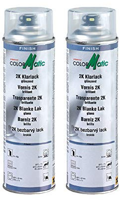 COLORMATIC 2X 2K Klarlack Hi-Speed Spot- & Teilelackierung Glänzend 200Ml