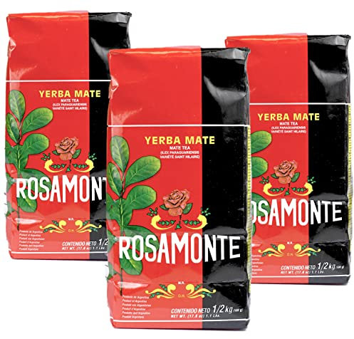 Rosamonte Yerba Mate Tradicional 1,5 kg (3x500g) - El tiempo de maduración es de 12 meses