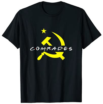 Comrades Friends Marteau et faucille T-Shirt