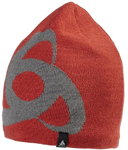 Odlo Unisex Mütze CERAMIWARM PRO MID GAGE, ketchup, -
