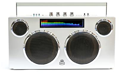 GPO Manhattan Bluetooth Speaker - Stereo Boombox, 100W