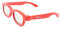 Ultra 1 x Red Childrens Passive 3D Glasses Kids for Use with all Passive TVs Cinema Projectors and RealD Films Movies Circular Polarised 3D Glasses Passive Kids Movies Cinema 3D Glasses