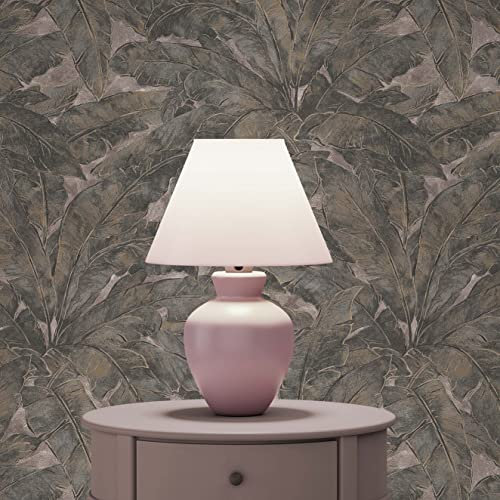 TADESSI Tapete Urban M1-No.284 Vliestapete Silber Beige Waldtapete Palmen für Wohnzimmer Schlafzimmer Küche